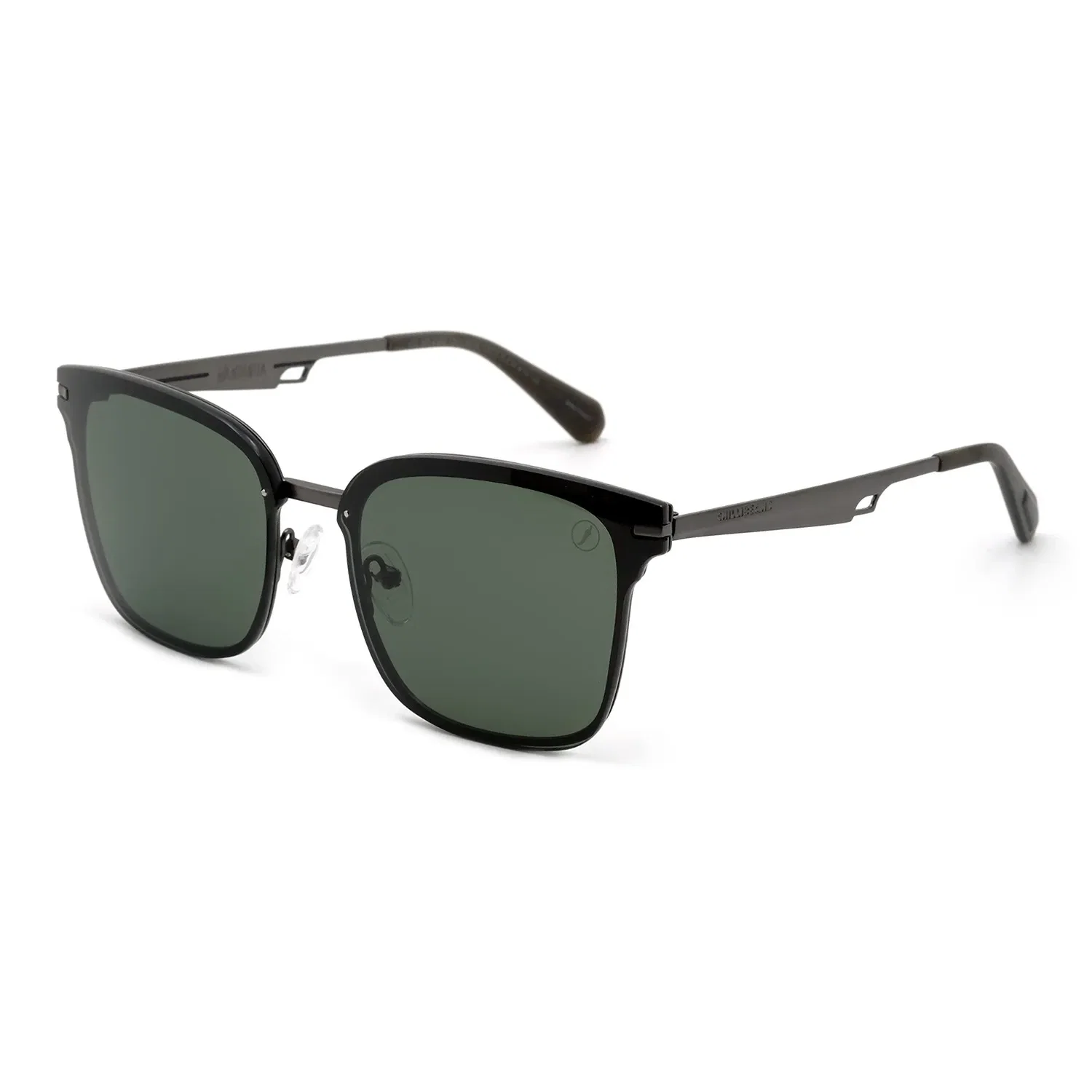 Óculos de Sol Feminino Wandinha Quadrado Verde — imagem 1