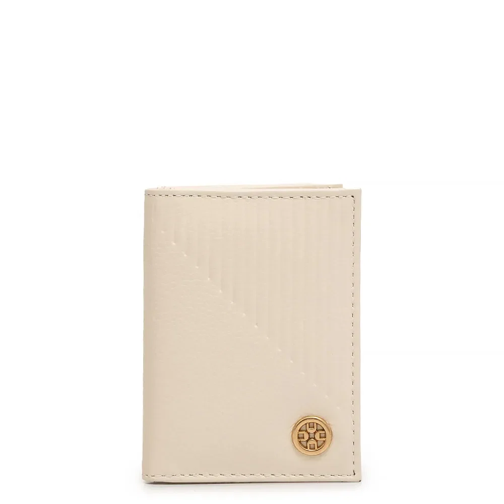 Porta Cartão Couro Off White — imagem 1