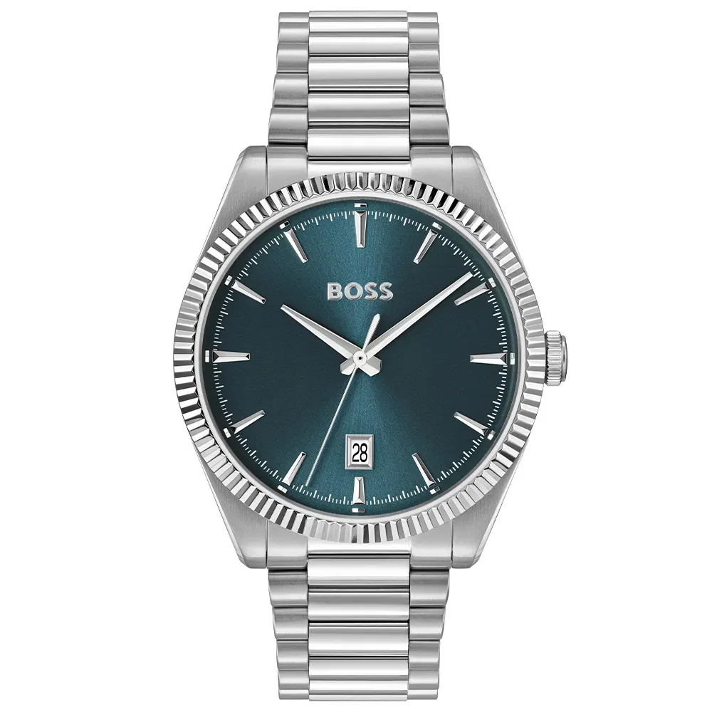 Relógio Boss Cheswick Masculino em Aço Prateado 1514309