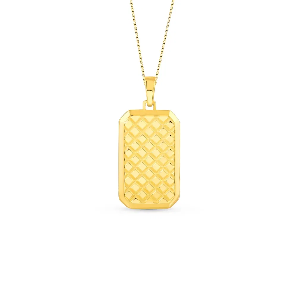 Pingente Origem em Ouro Amarelo 18k, 27mm — imagem 1
