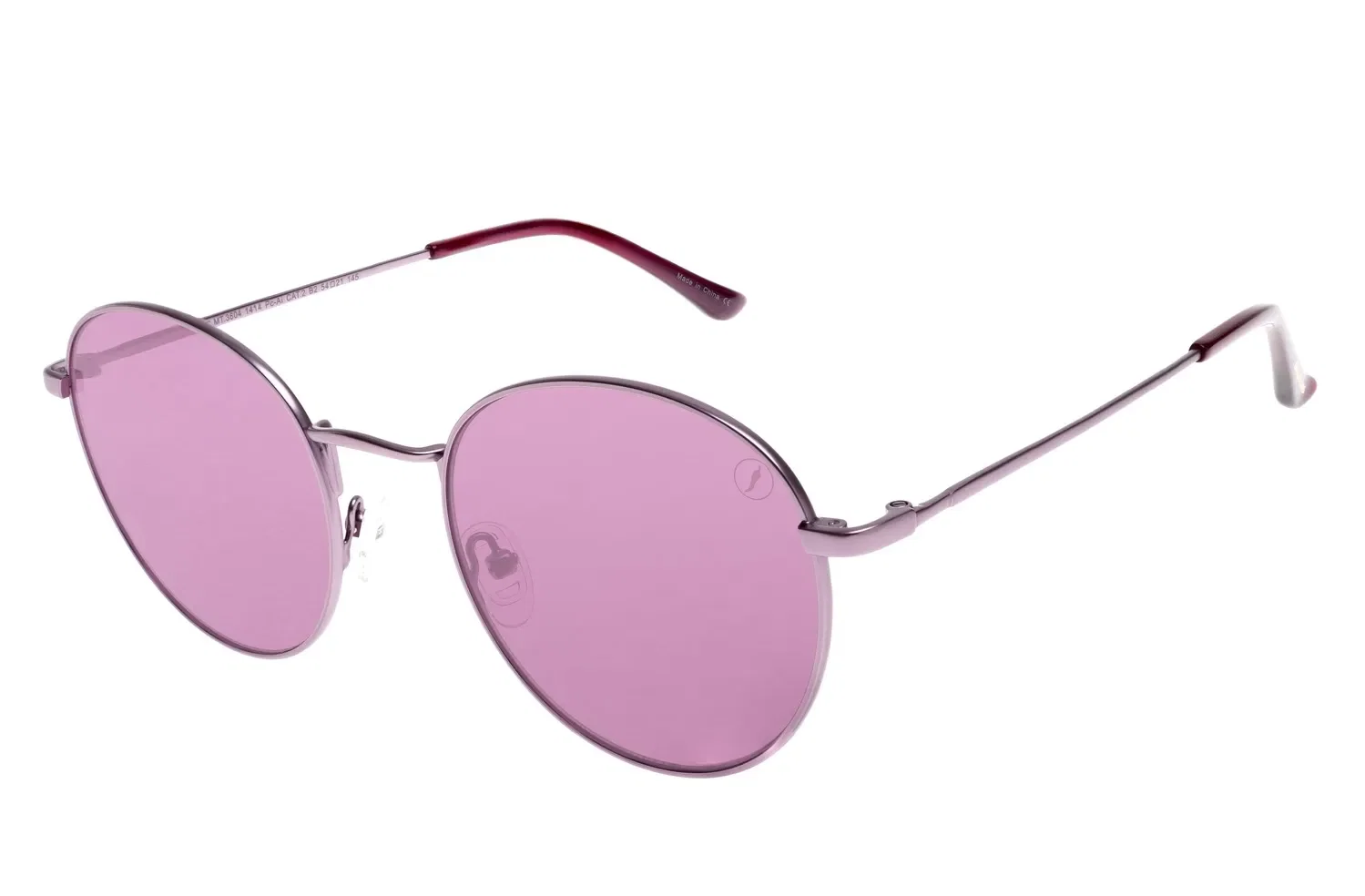 Óculos de Sol Feminino Chilli Beans Redondo Metal Classic Roxo — imagem 1