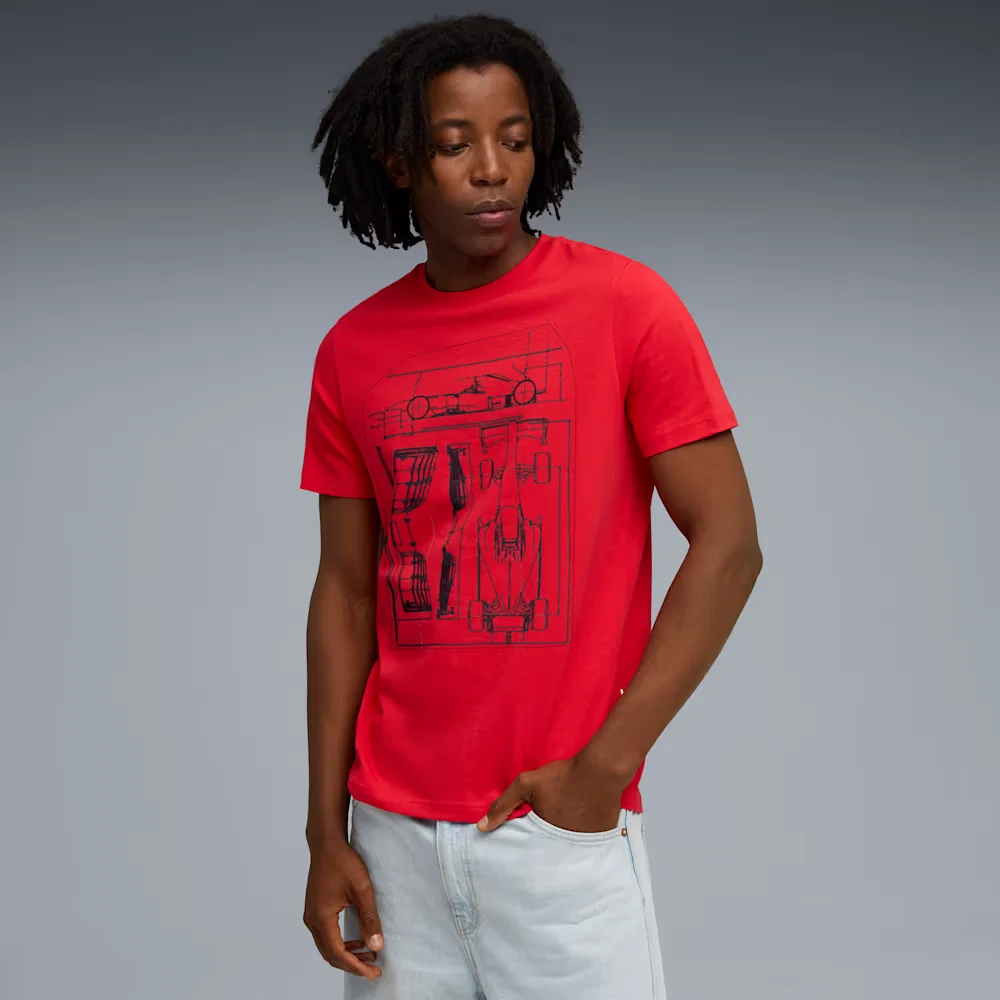 Camiseta Scuderia Ferrari Sportswear Graphic Masculina