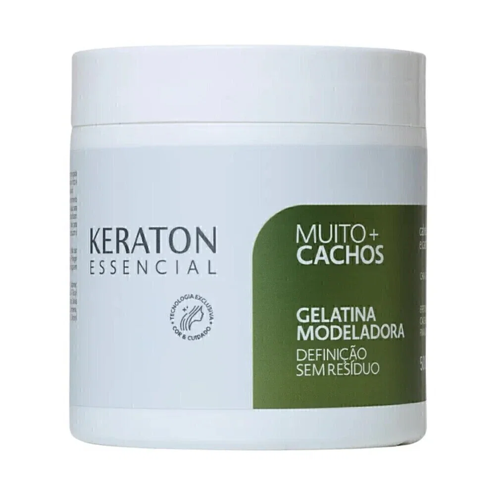 Gelatina Modeladora Keraton Essencial Muito + Cachos 500g