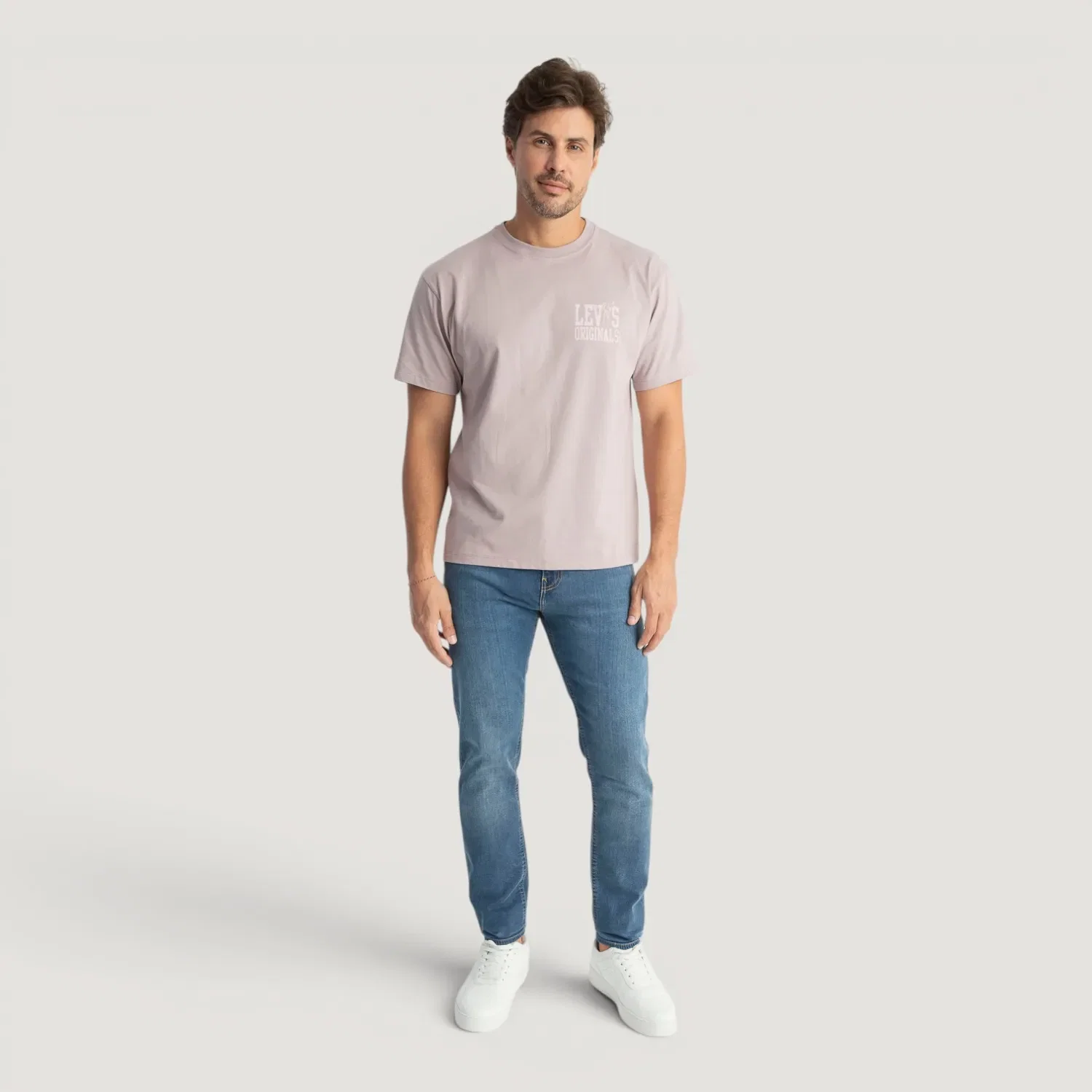 Calça Jeans Levi's® 512® Slim Taper Lavagem Média — imagem 1