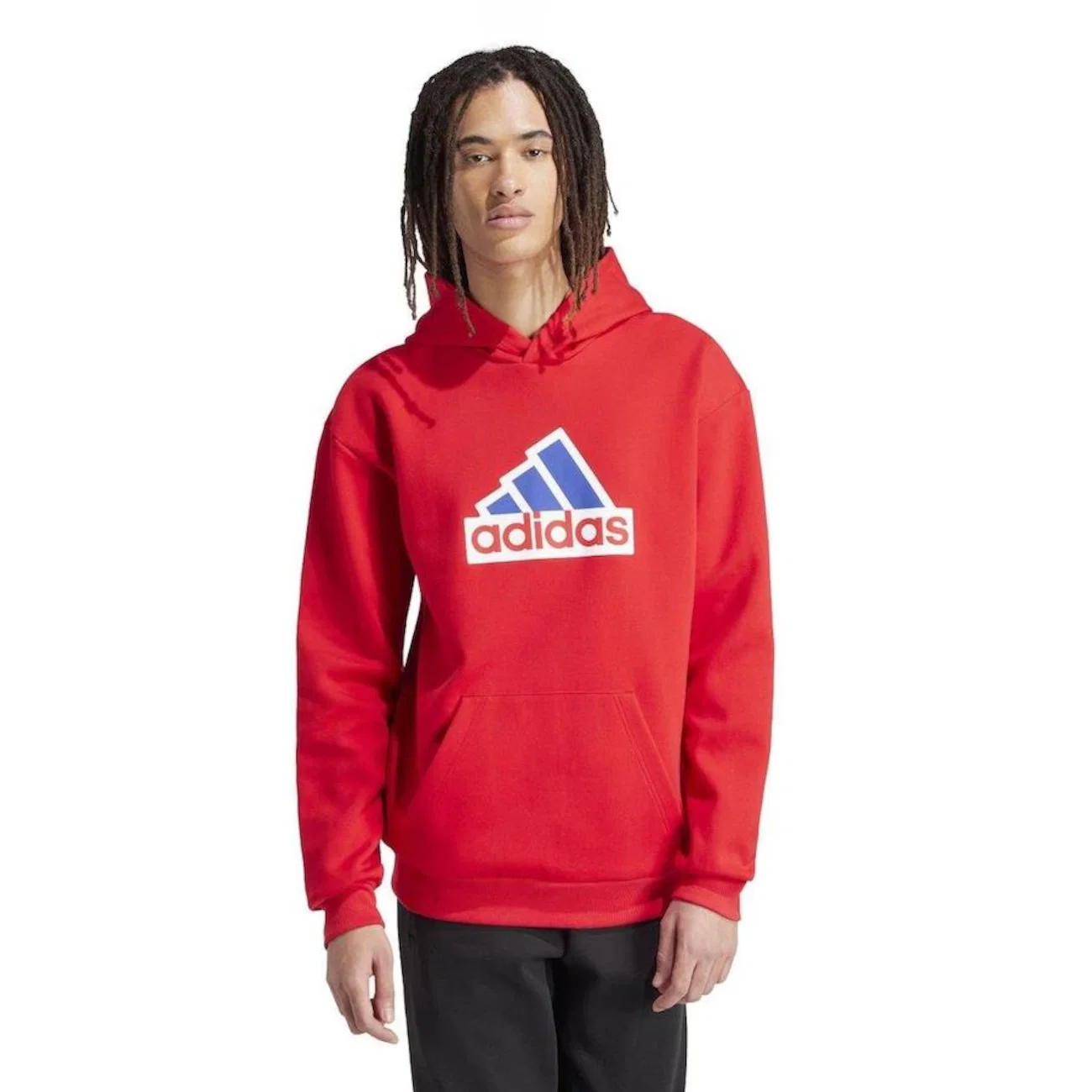 Blusão de Moletom com Capuz Adidas Future Icon - Masculino — imagem 1