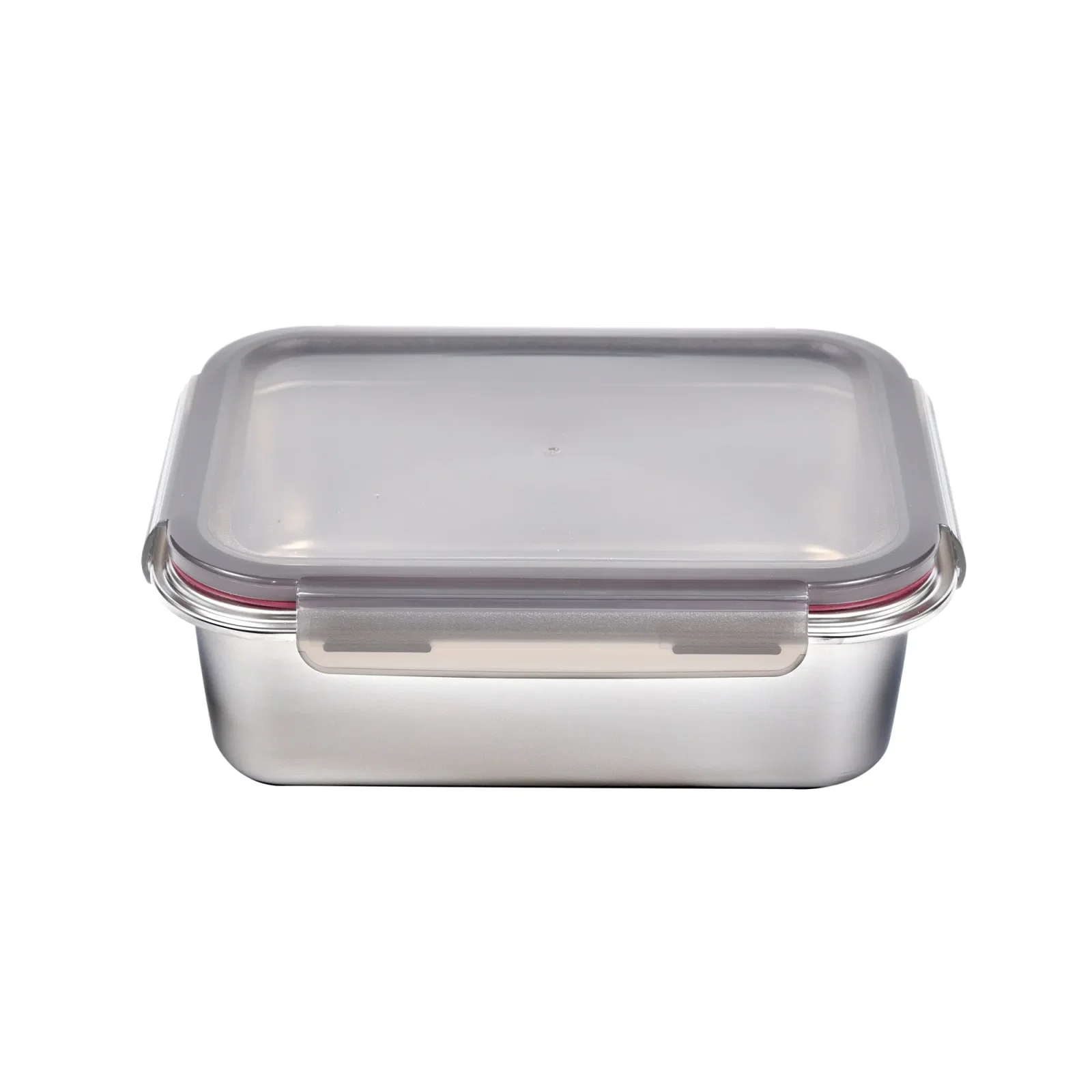 Pote Retangular em Aço Inox 2,25L Kenya
