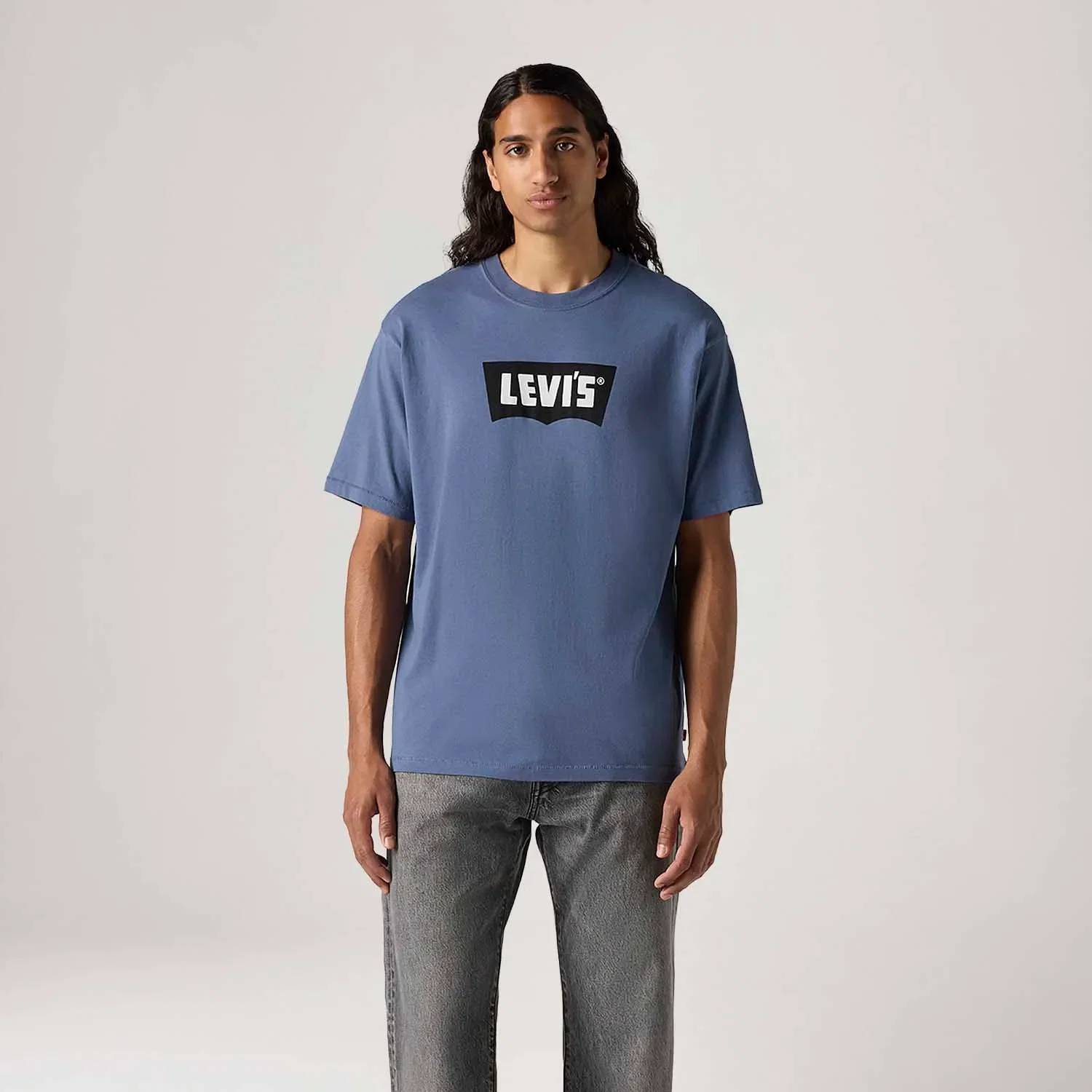 Camiseta Levi's® Vintage Graphic Azul Manga Curta — imagem 1
