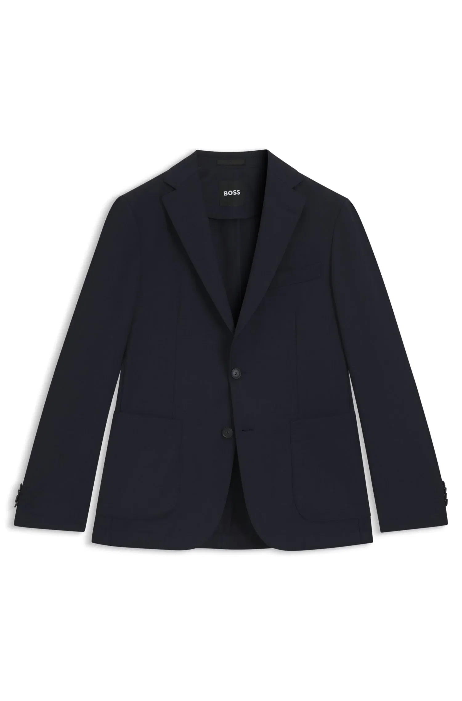 Blazer Slim Fit Em Mistura De Lã — imagem 1