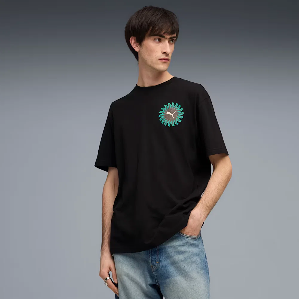 Camiseta Sunset Drive Relaxed Masculina — imagem 1