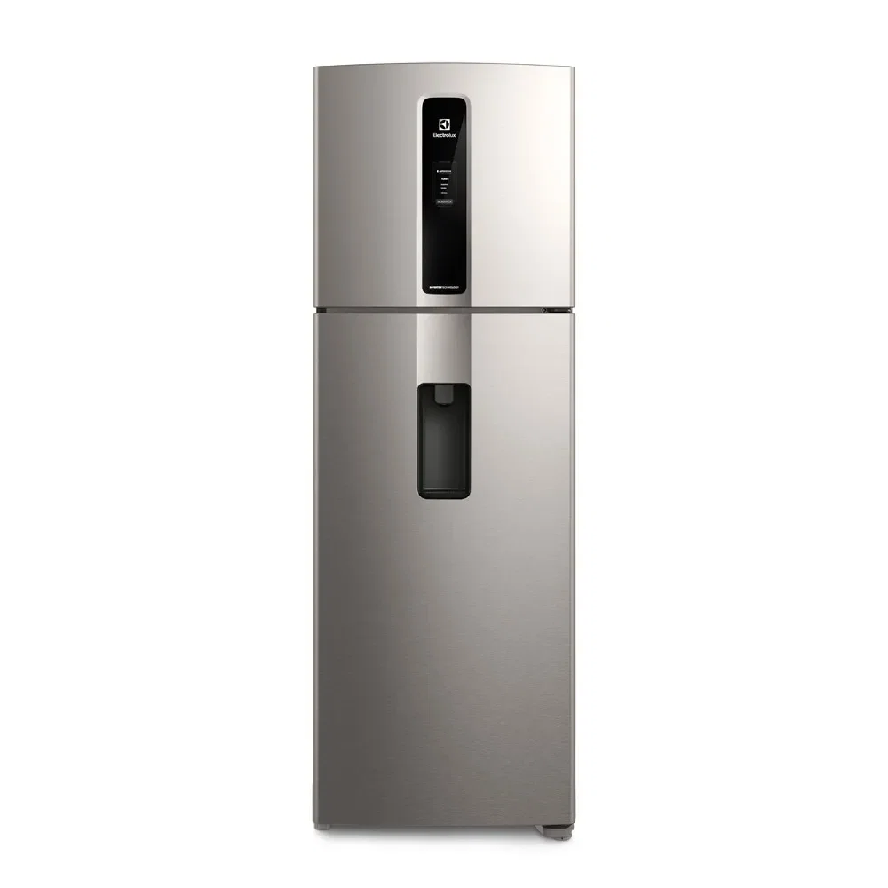 Geladeira Electrolux Frost Free Inverter 389L Água na Porta AutoSense cor Inox Look (IW43S) — imagem 1