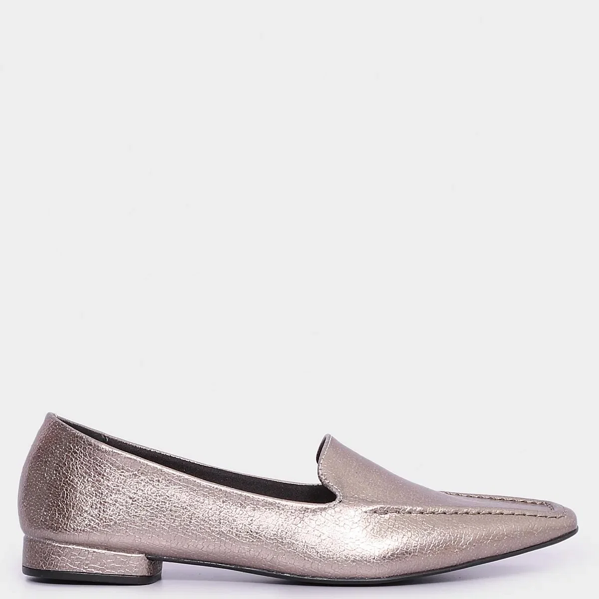 Mocassim Pewter Detalhe Pespontado — imagem 1