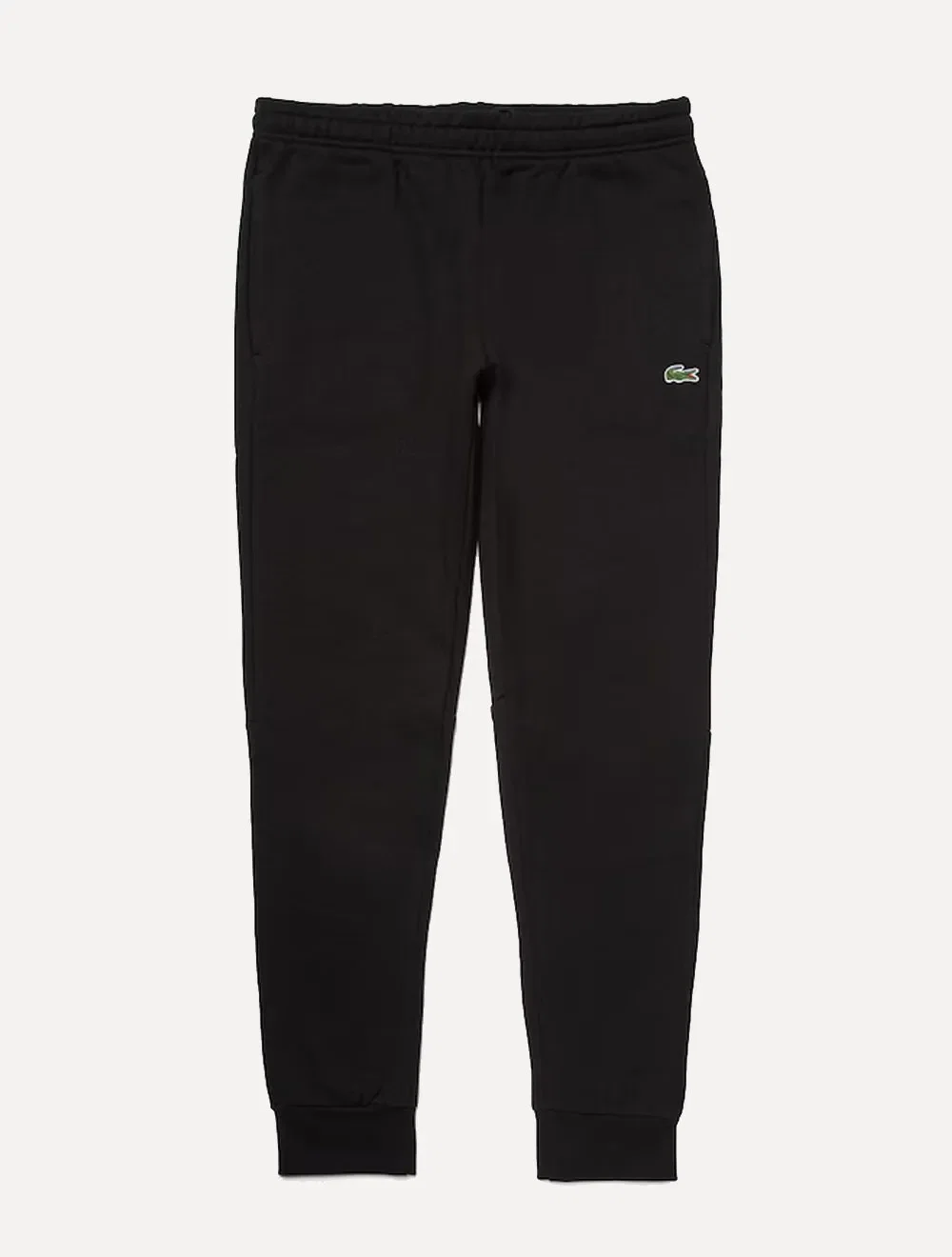 Calça Lacoste Masculina Moletom Sport Cotton Fleece Croco Preta
