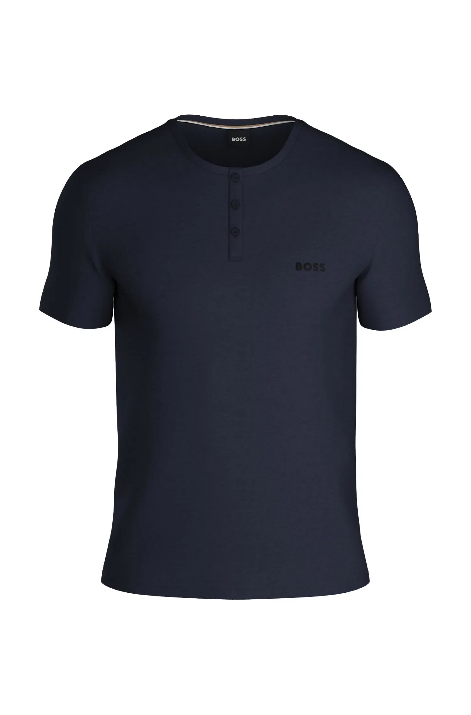 Camiseta De Ajuste Regular Com Botões