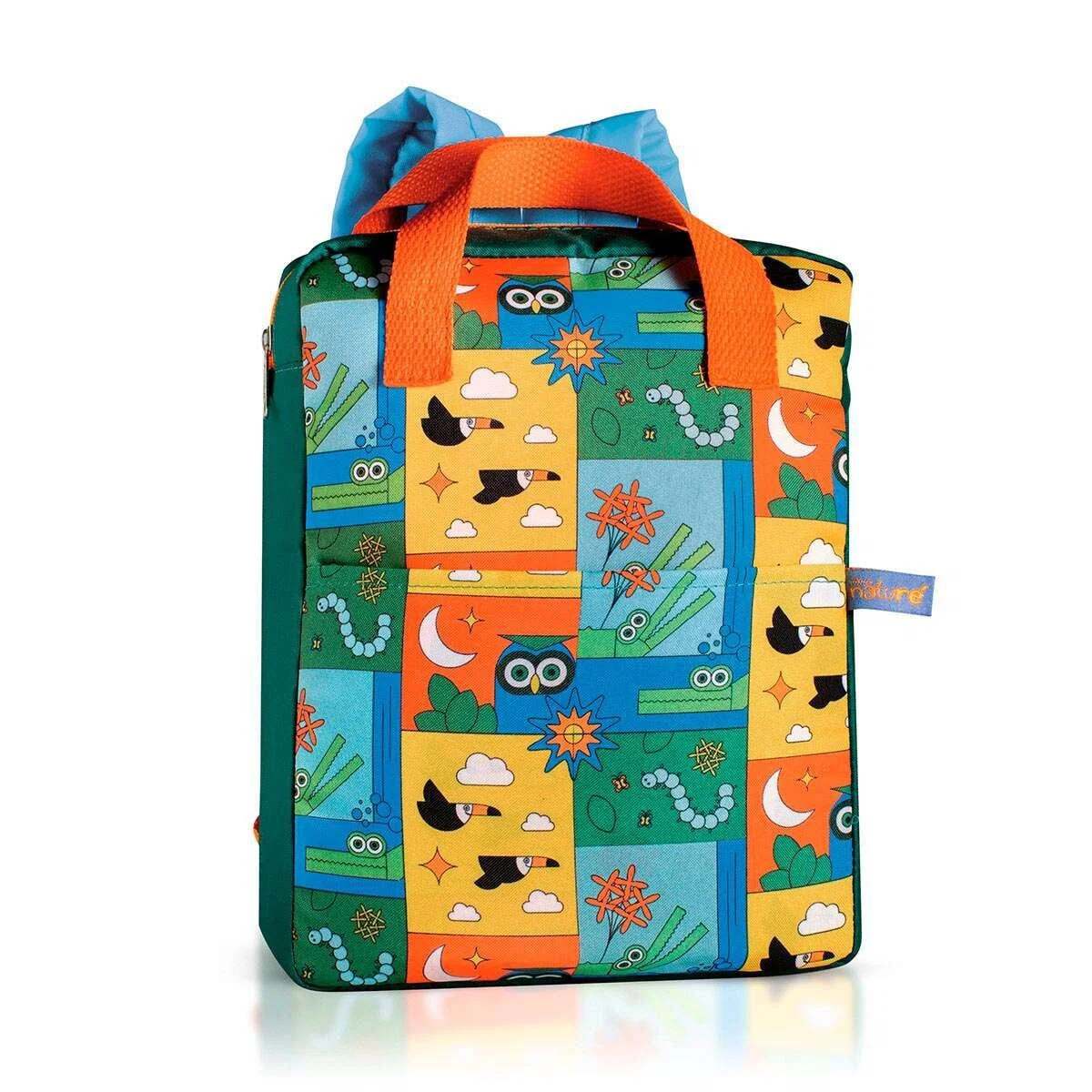 Mochila Escolar Volta às Aulas Estampada Naturé — imagem 1