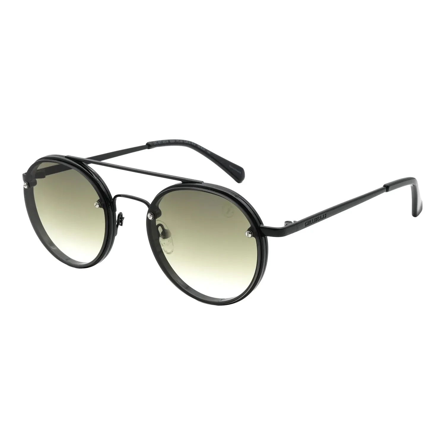 Óculos de Sol Masculino Chilli Beans Redondo Degradê Verde