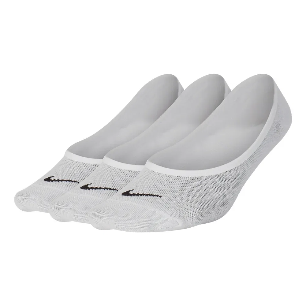 Meia Nike Lightweight No-Show 3 Pares Feminina