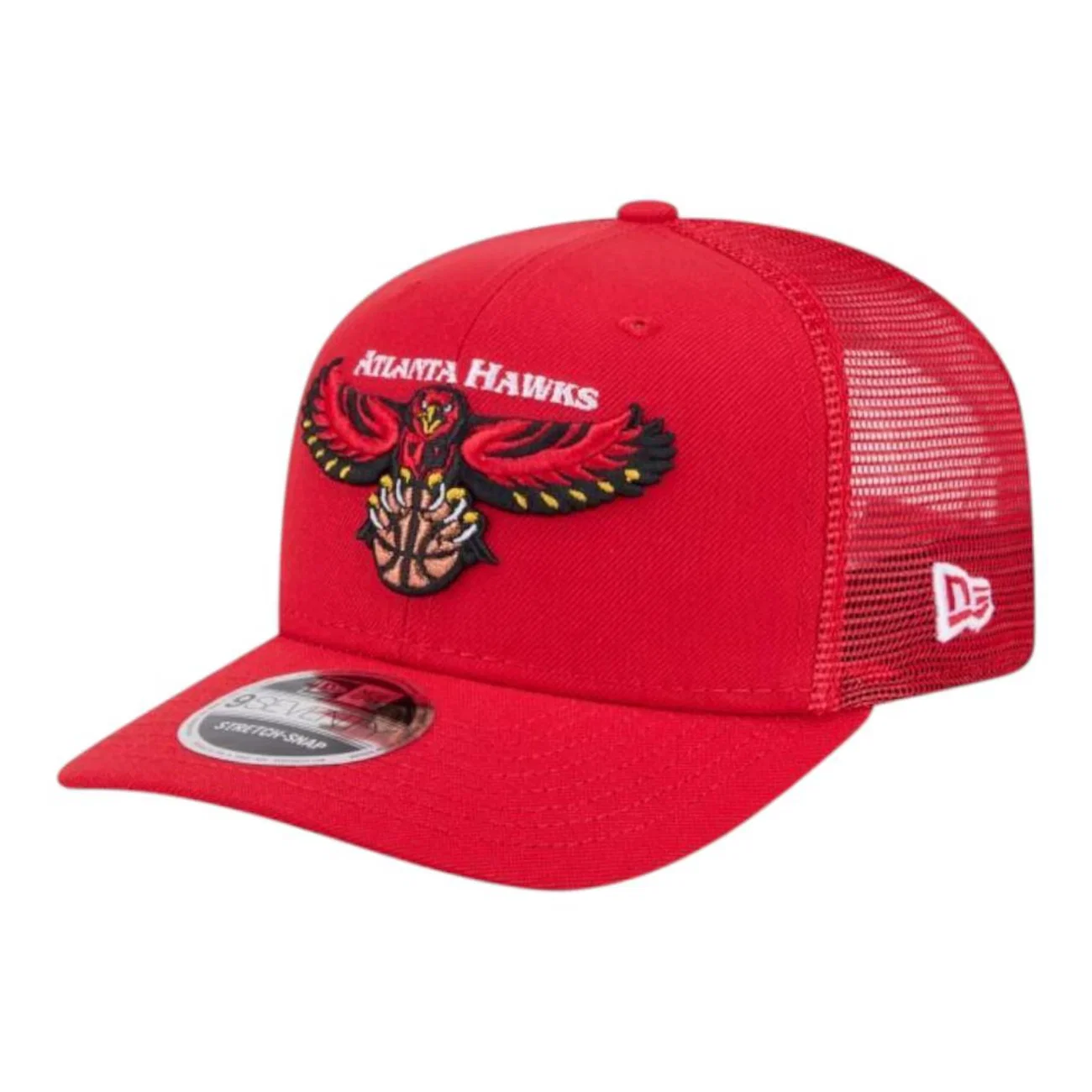 Boné New Era 970ss Atlanta Hawks Hardwood Trucker Masculino