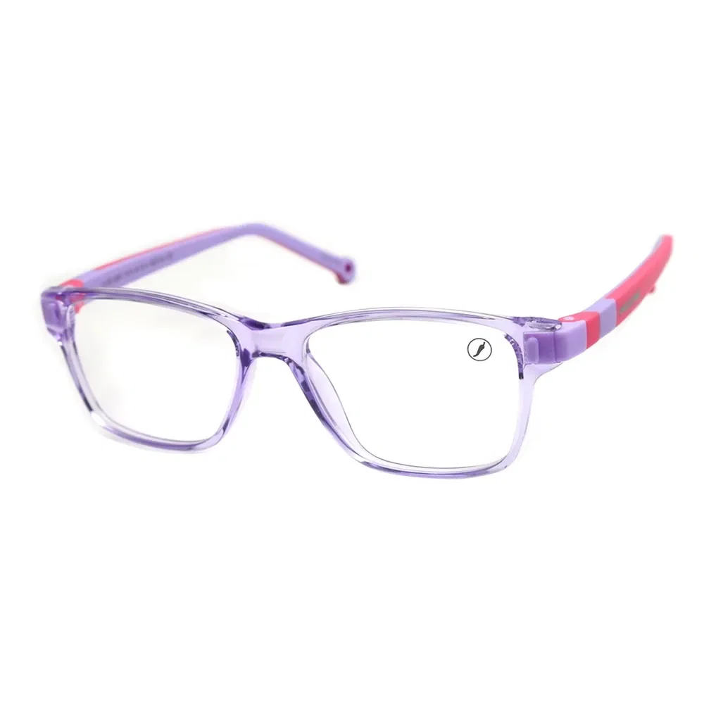 Armação Para Óculos de Grau Infantil Masculino Chilli Beans Quadrado Roxo — imagem 1