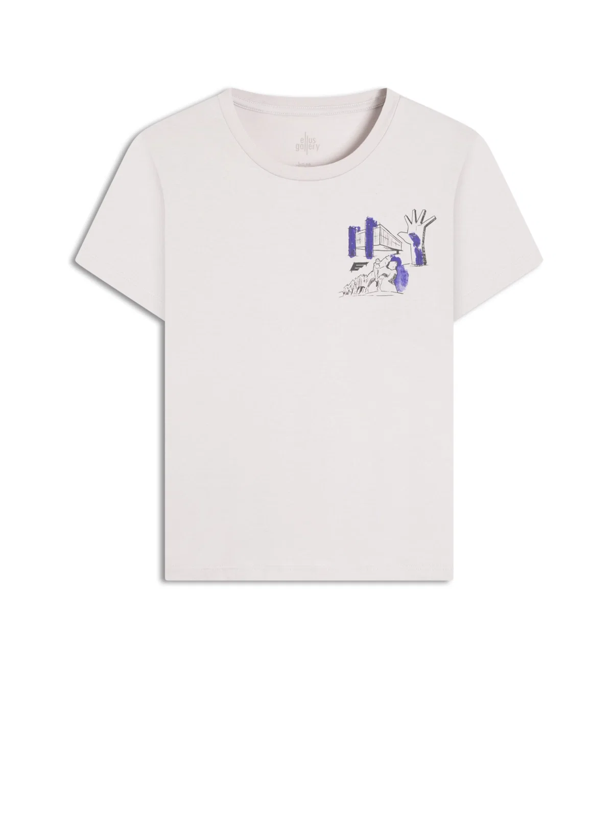 Blusa Co Ellus Sp Highlights Prata