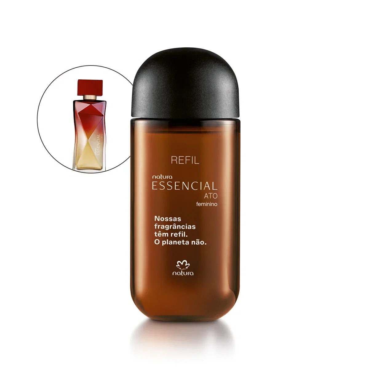 Refil Desodorante Perfume Essencial Ato Feminino 100 ml