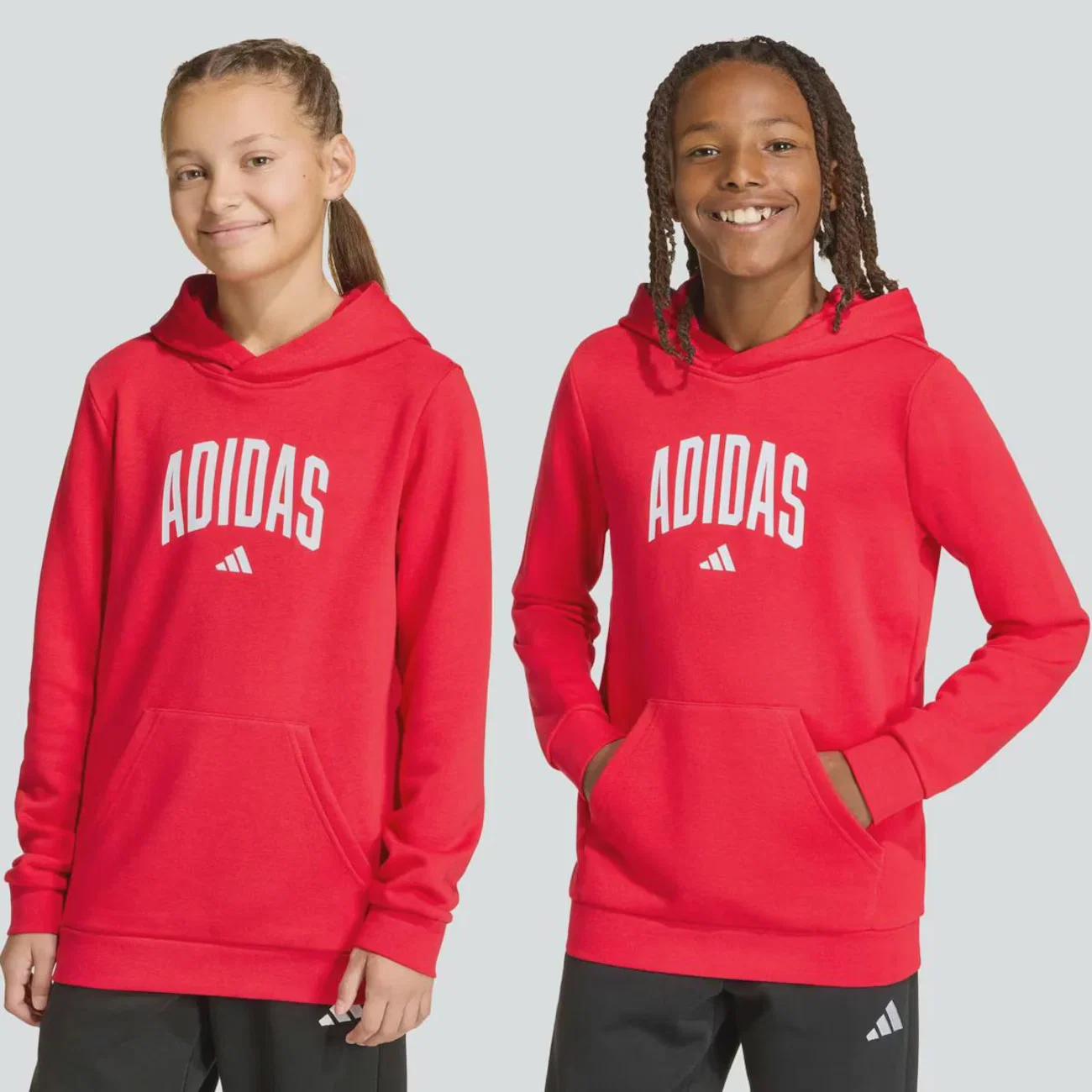 Blusão Moletom Adidas College HD Infantil — imagem 1