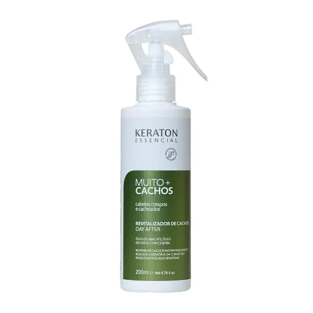 Revitalizador de Cachos Keraton Essencial Muito + Cachos 200ml