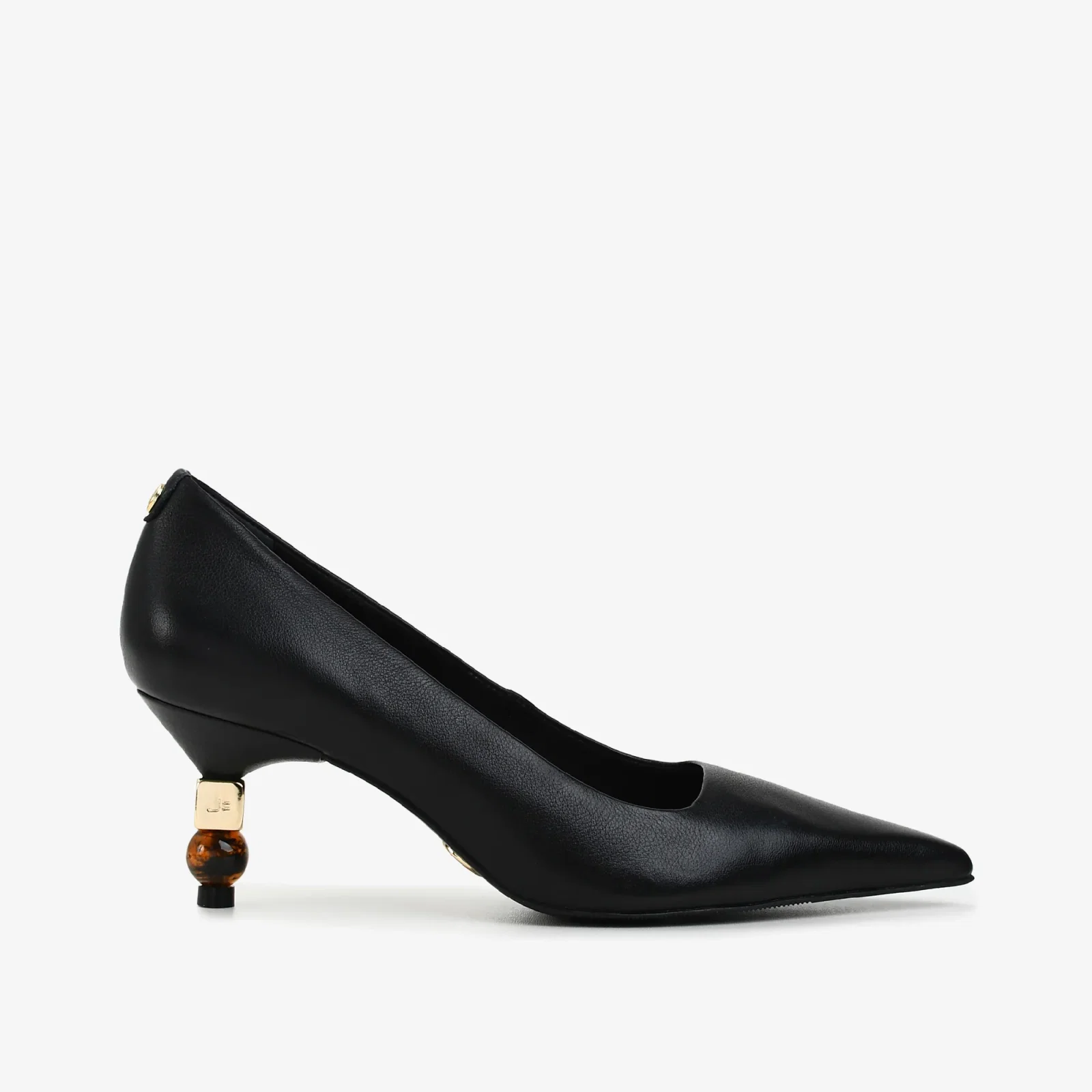 Scarpin Preto Couro