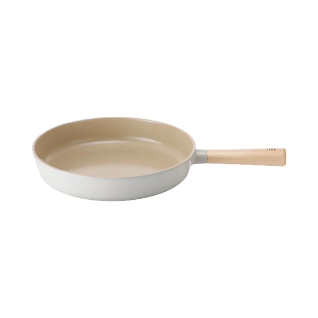 Frigideira Fika de Indução Revestimento Cerâmico 28cm Bege Neoflam