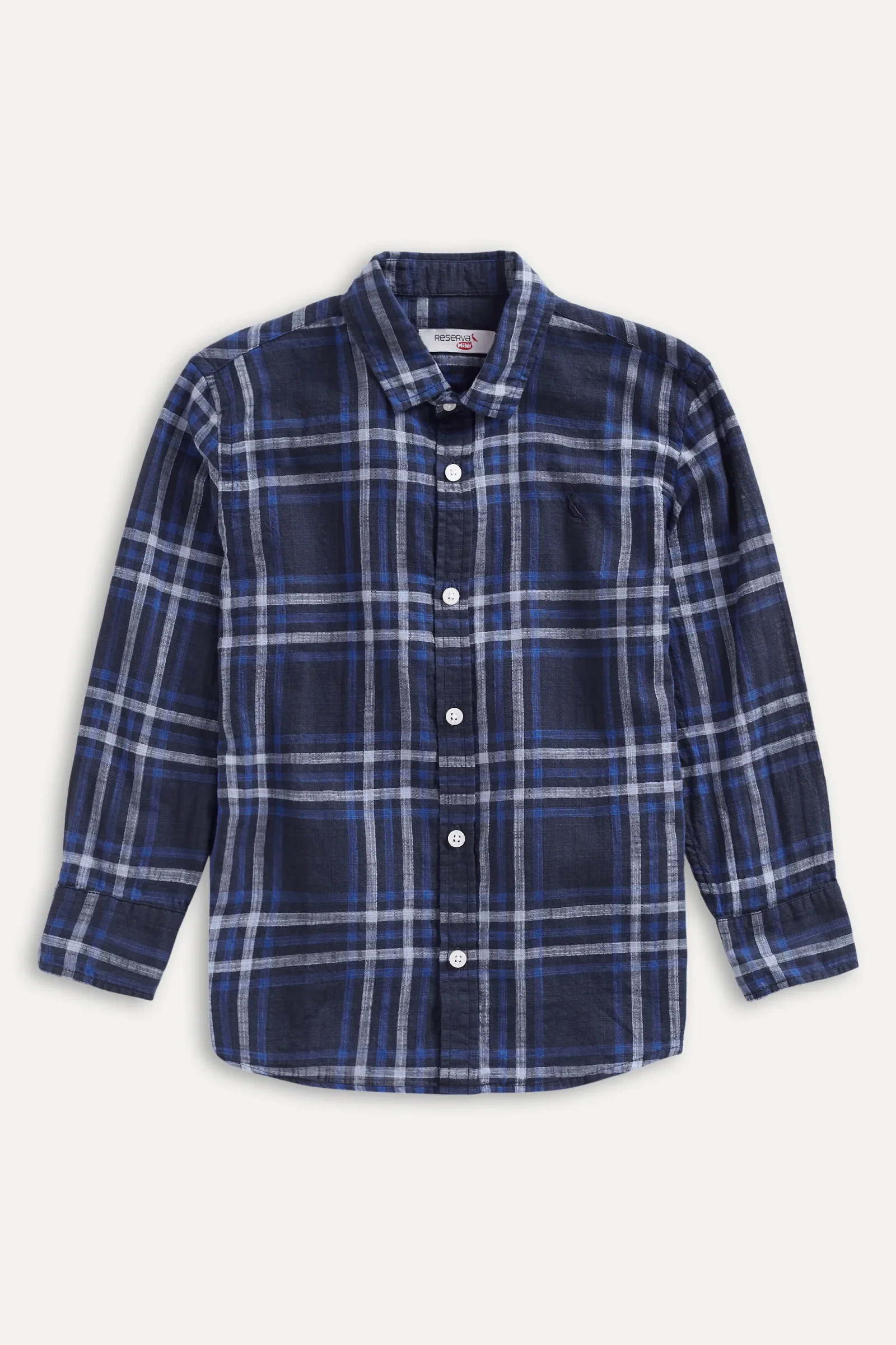 Camisa Pf Mini Ml Xadrez Ritmado