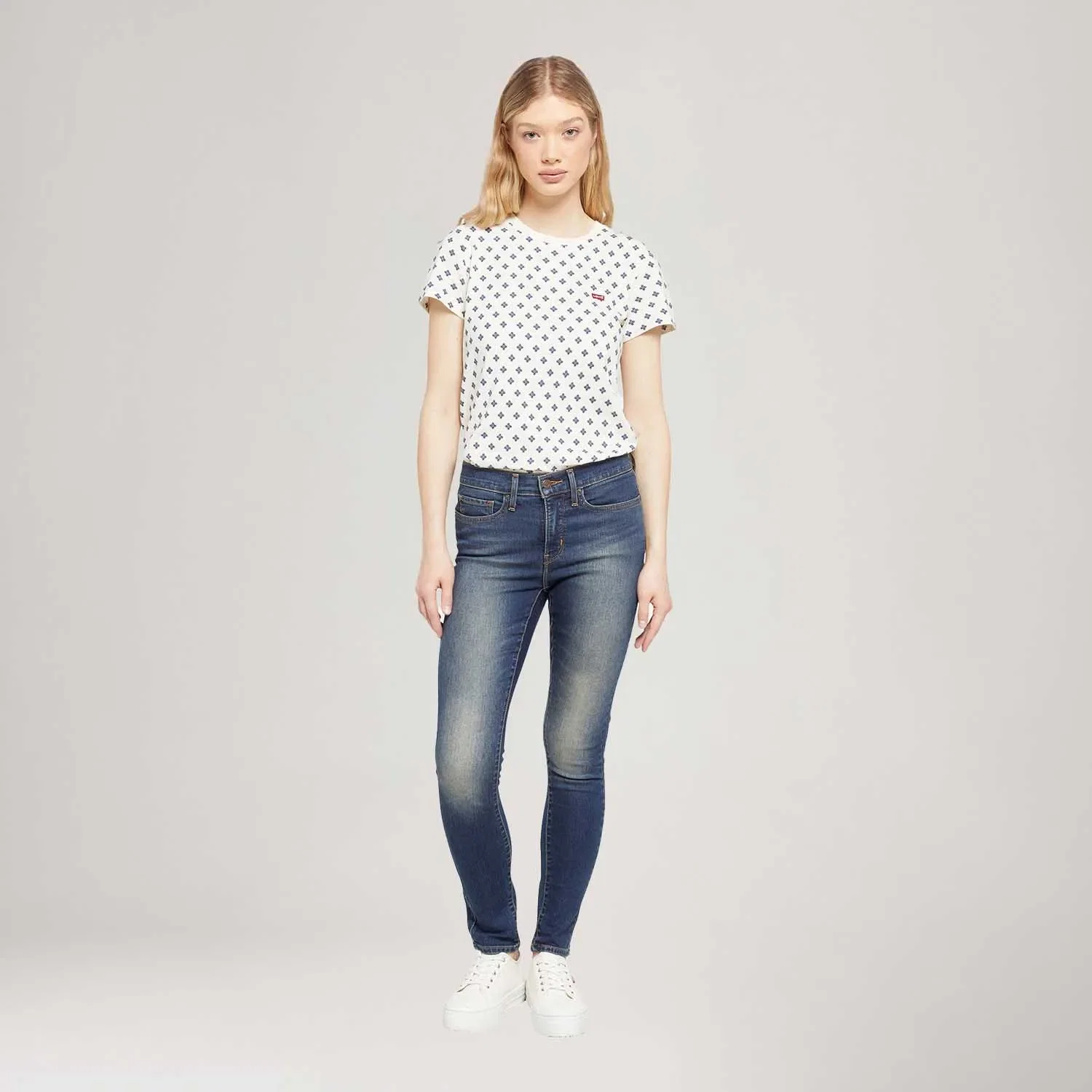 Calça Jeans Levi's® 311® Shaping Skinny Lavagem Escura