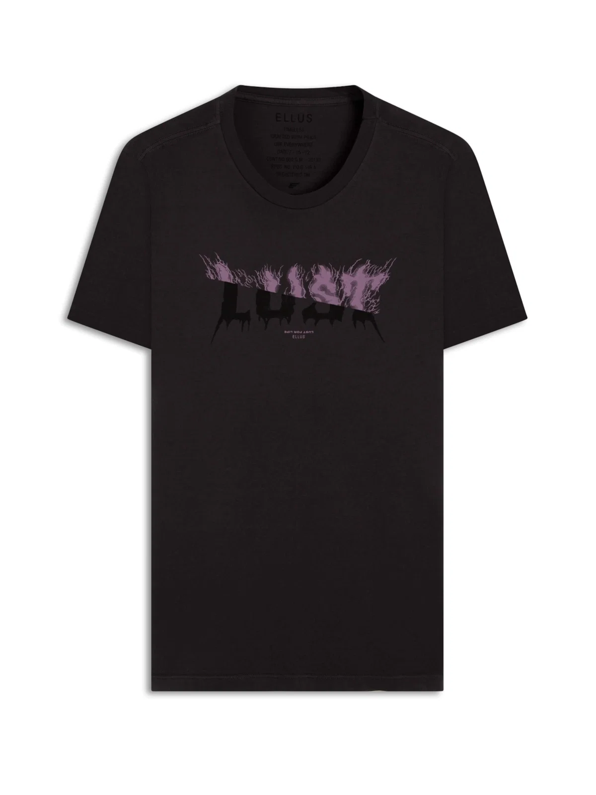 T-Shirt Fine Lust For Life Classic Grafite — imagem 1