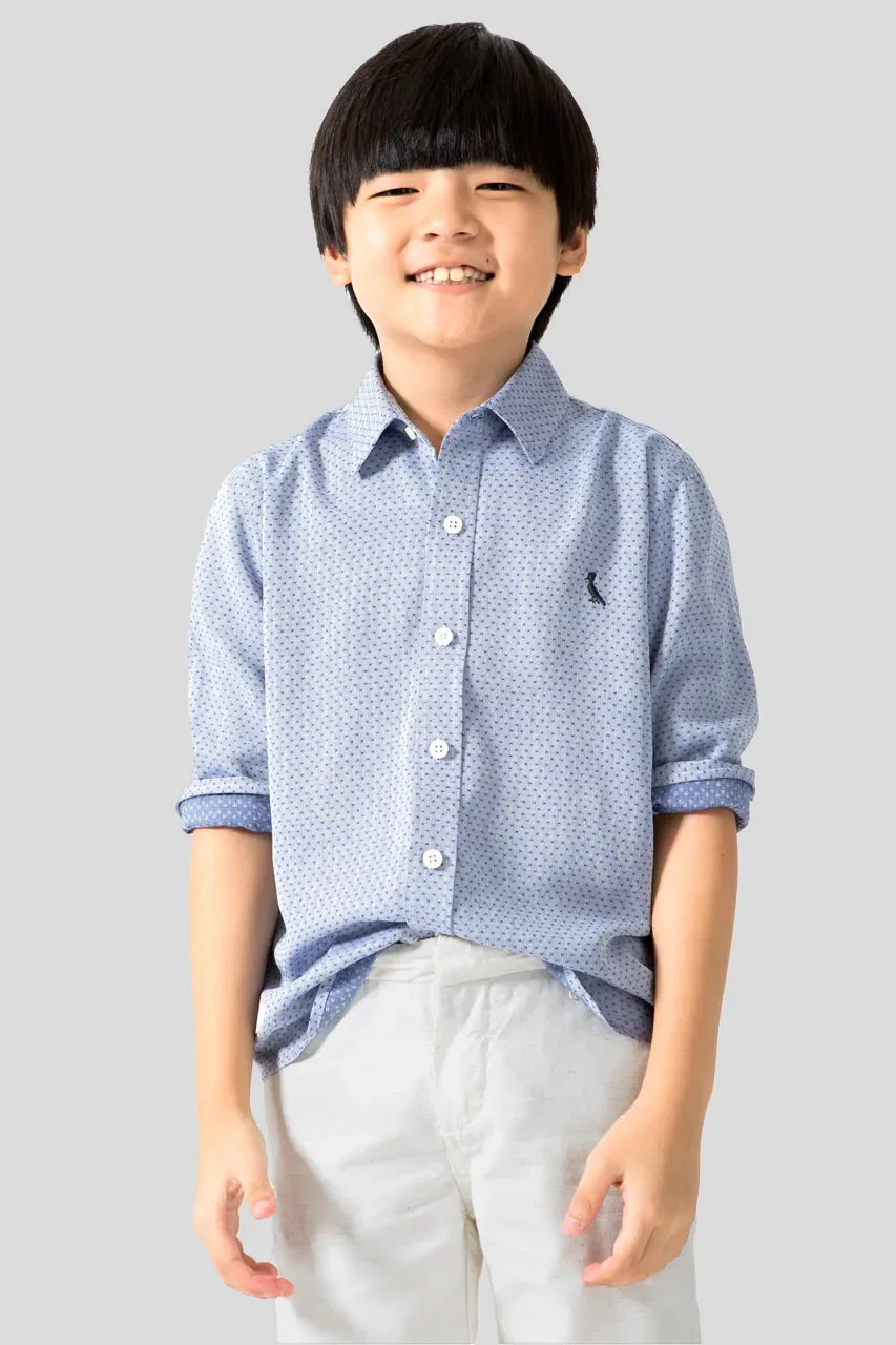 Camisa RESERVA MINI Regular Visco Pois