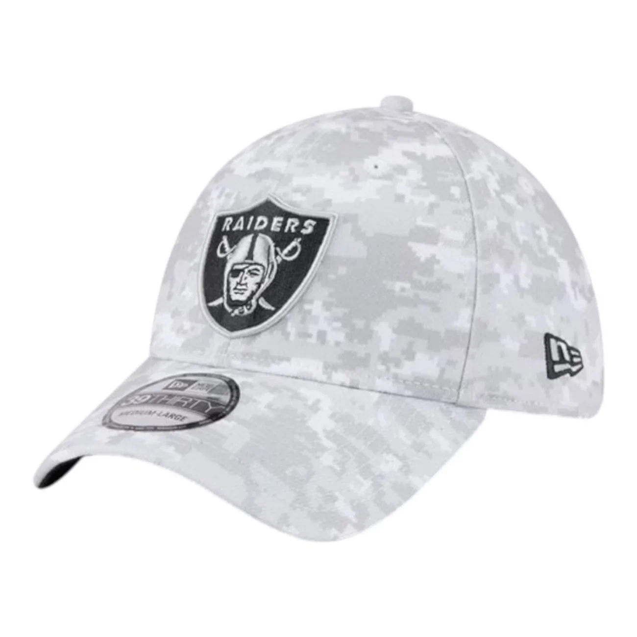 Boné New Era 3930 Las Vegas Raiders Salute Service 25