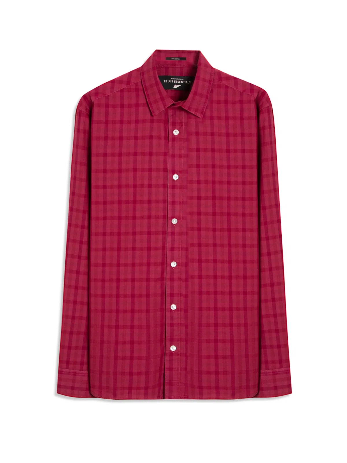 Camisa Tricoline Classic Anatomic Bordeaux