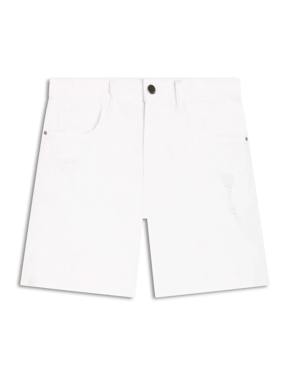 Bermuda Color Vintage Denim Branco