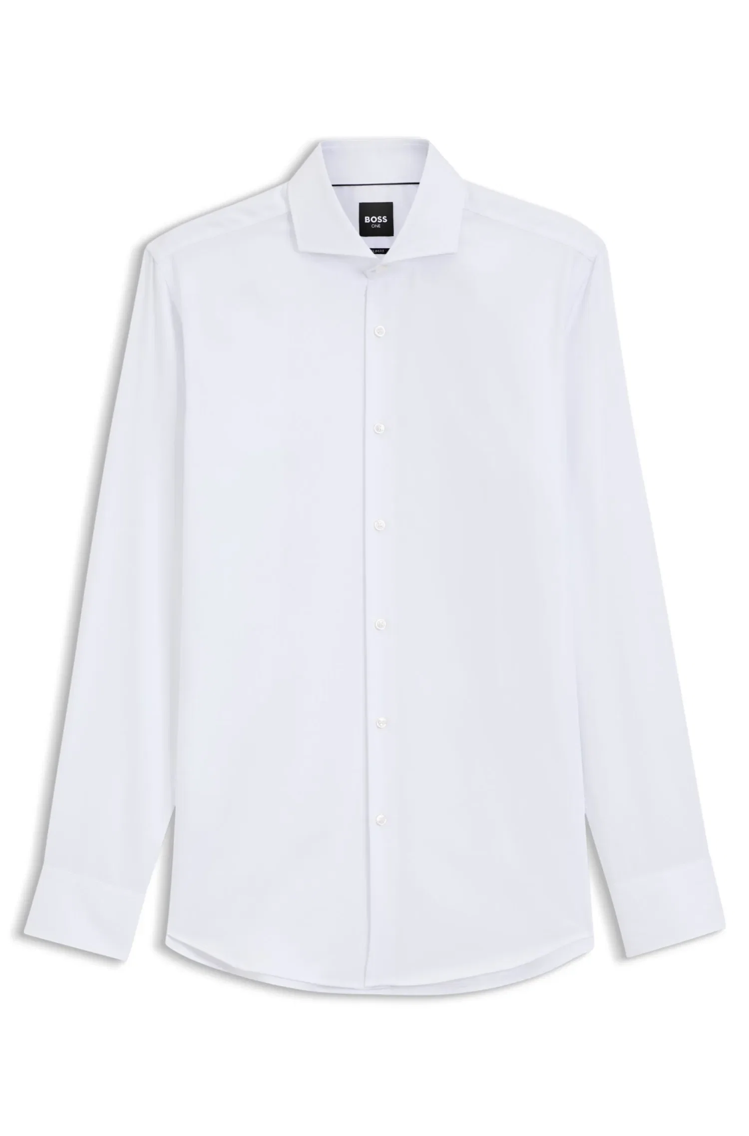 Camisa Slim Fit Em Algodão