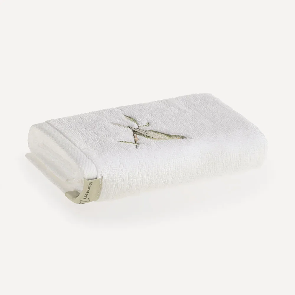 Toalha de Rosto 100% Algodão Ventura Branco — imagem 1