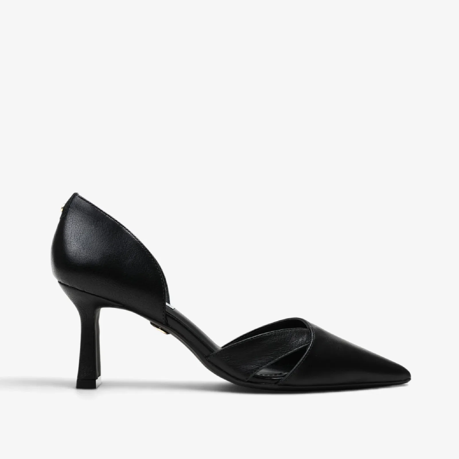Scarpin Preto Couro
