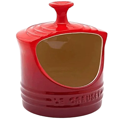 Porta Sal em Cerâmica 300ml Le Creuset Vermelho — imagem 1
