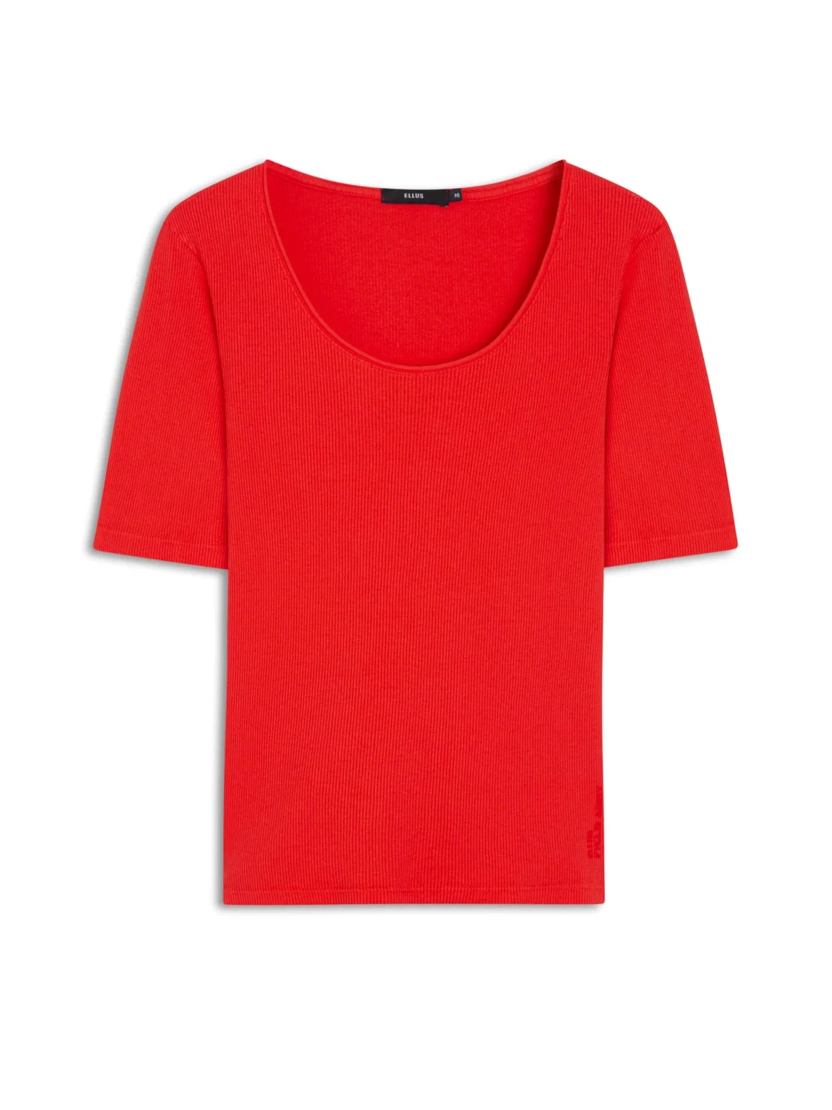 Blusa Ellus Cotton Rib Army Vermelho — imagem 1
