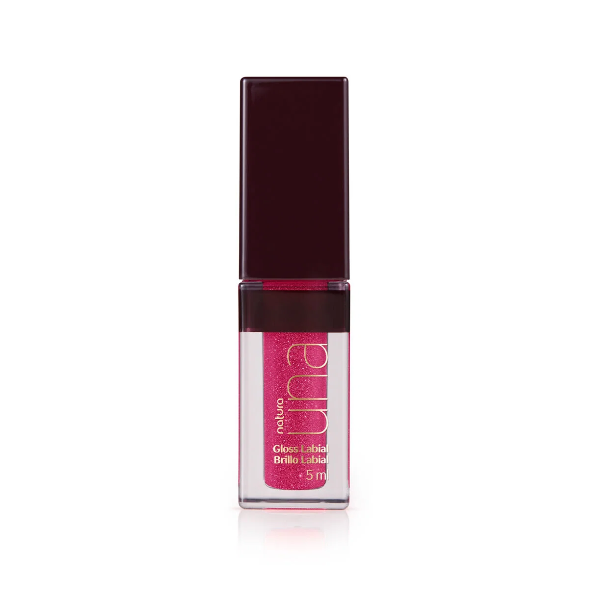 Gloss Labial Hidratação Ativa Una 5 ml — imagem 1