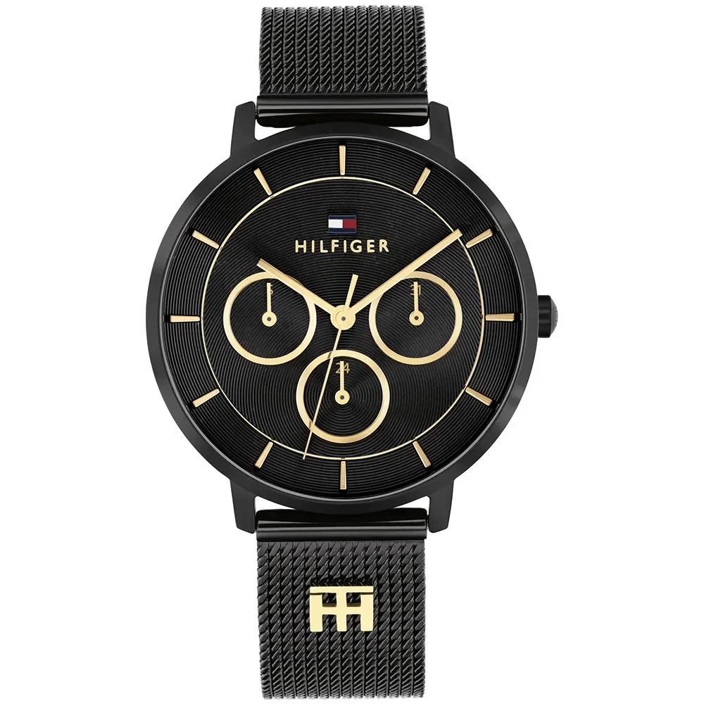 Relógio Tommy Hilfiger Tea Feminino em Aço Preto 1782882