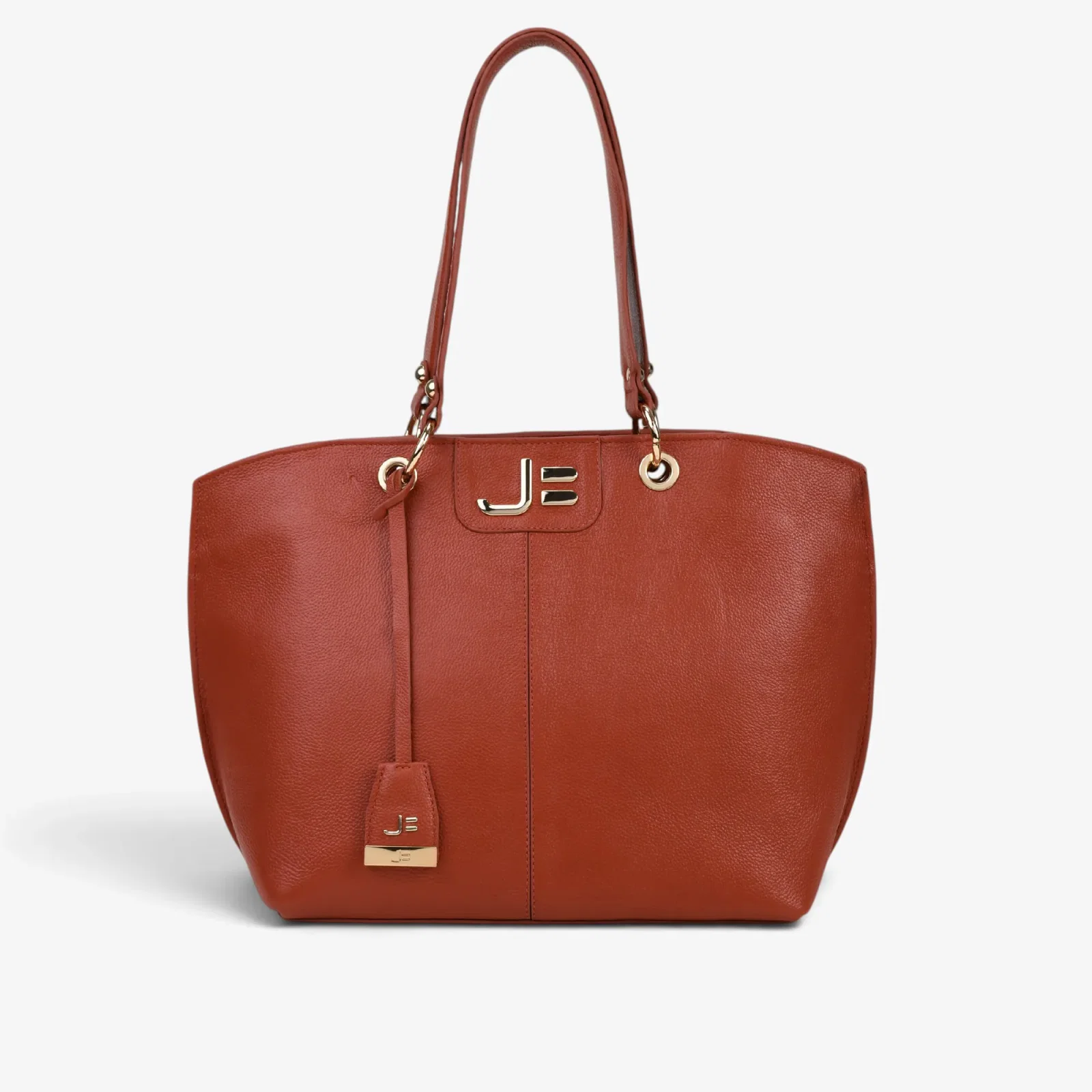 Bolsa Shopping Caramelo Argila Couro