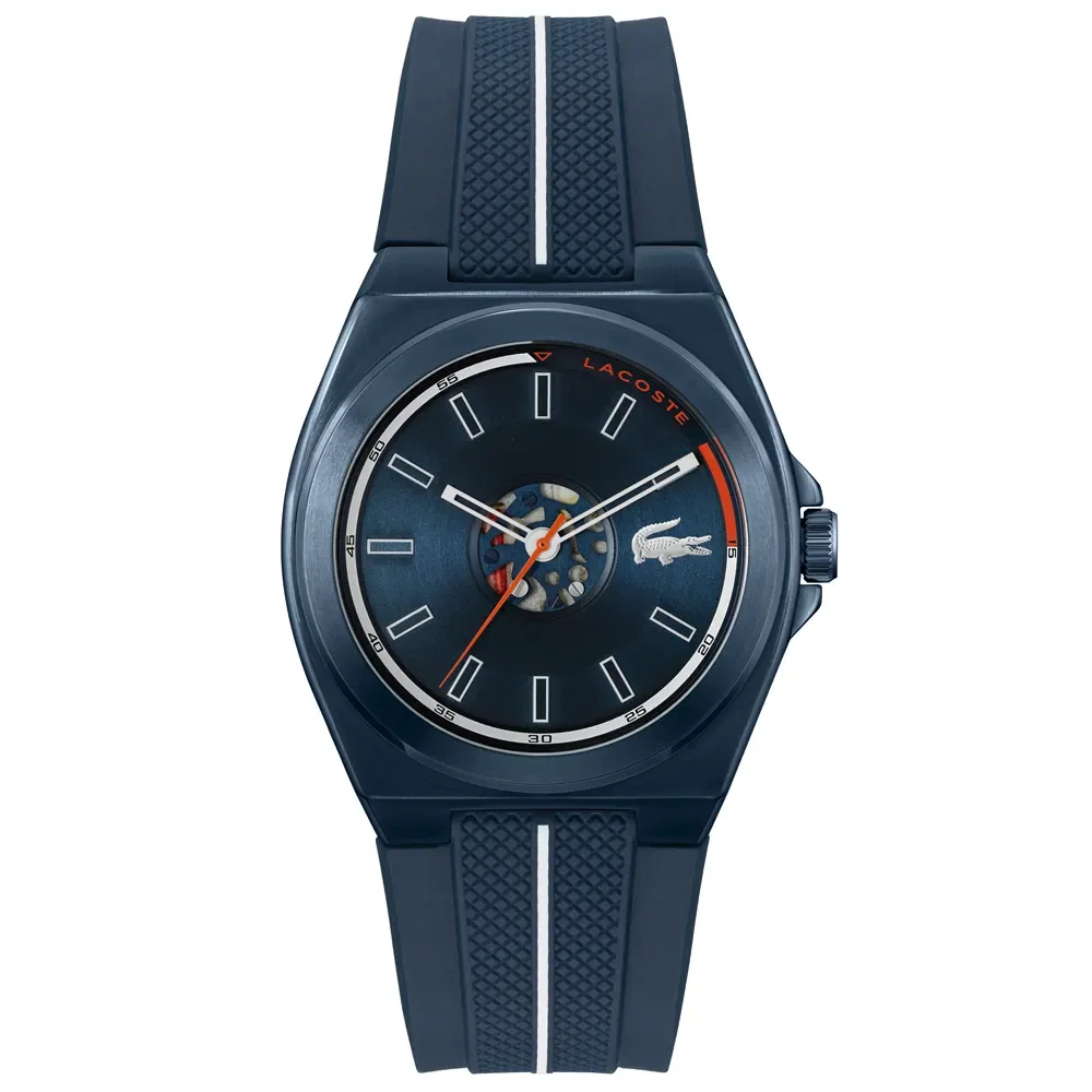 Relógio Lacoste Masculino Borracha Azul 2011334 — imagem 1