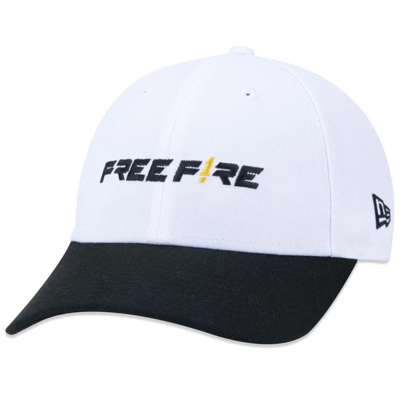 Boné Adulto Free Fire New Era Ajustável Fit Aba Curva