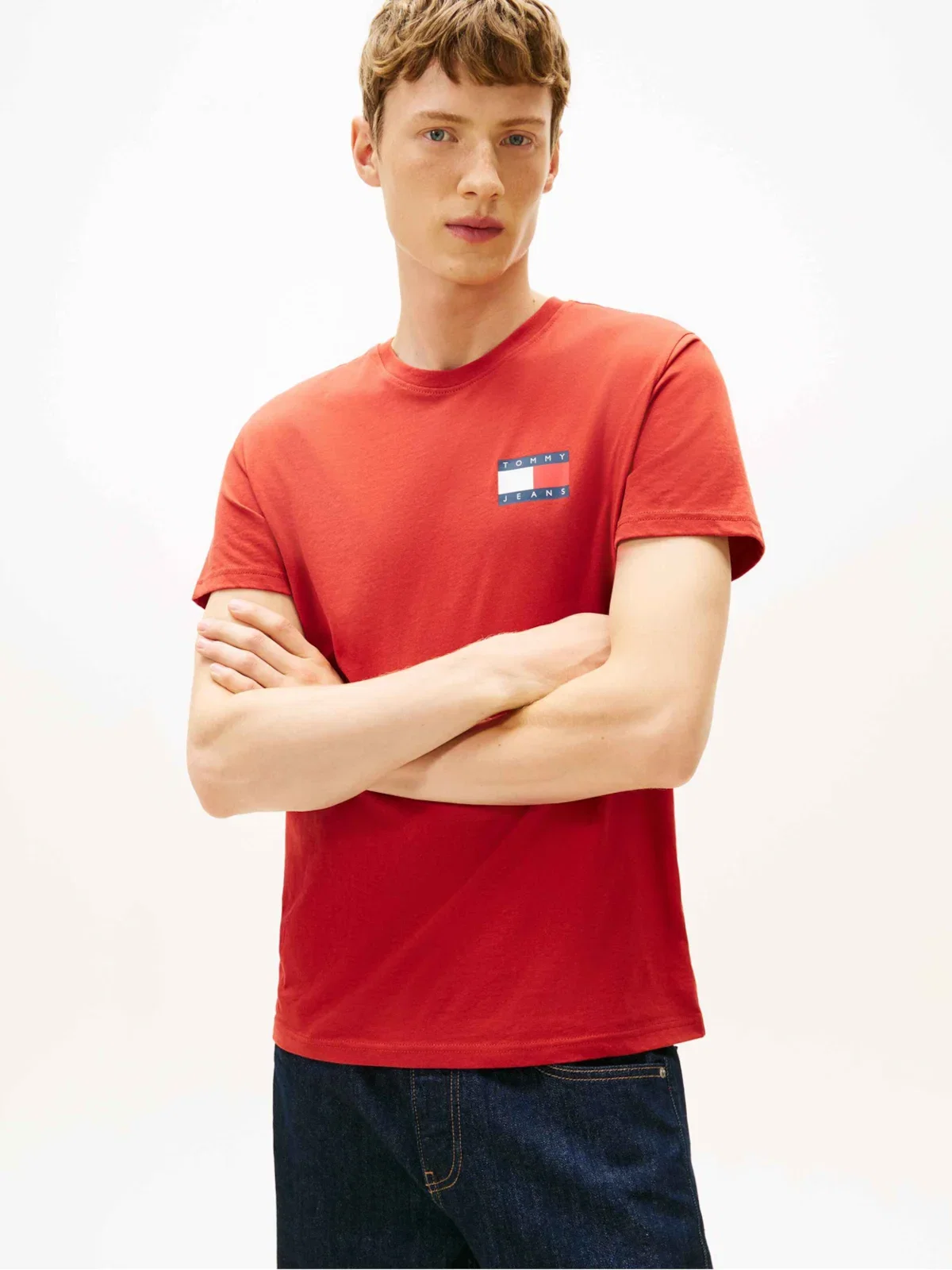Camiseta Bandeira Clássica TOMMY JEANS — imagem 1