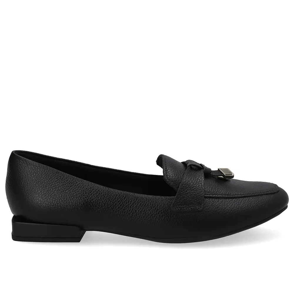 Loafer Preto Couro Top