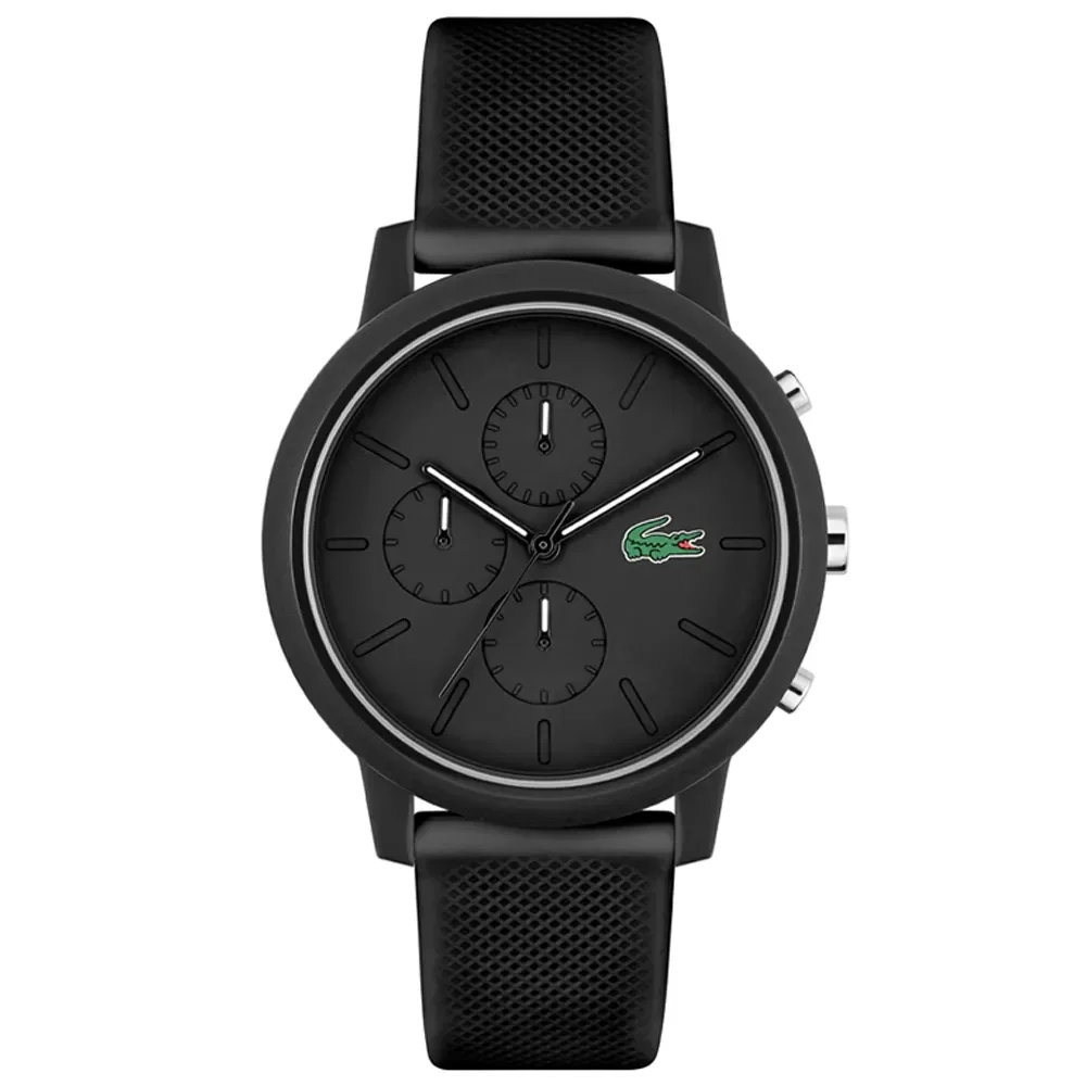 Relógio Lacoste Masculino Borracha Preta 2011243 — imagem 1