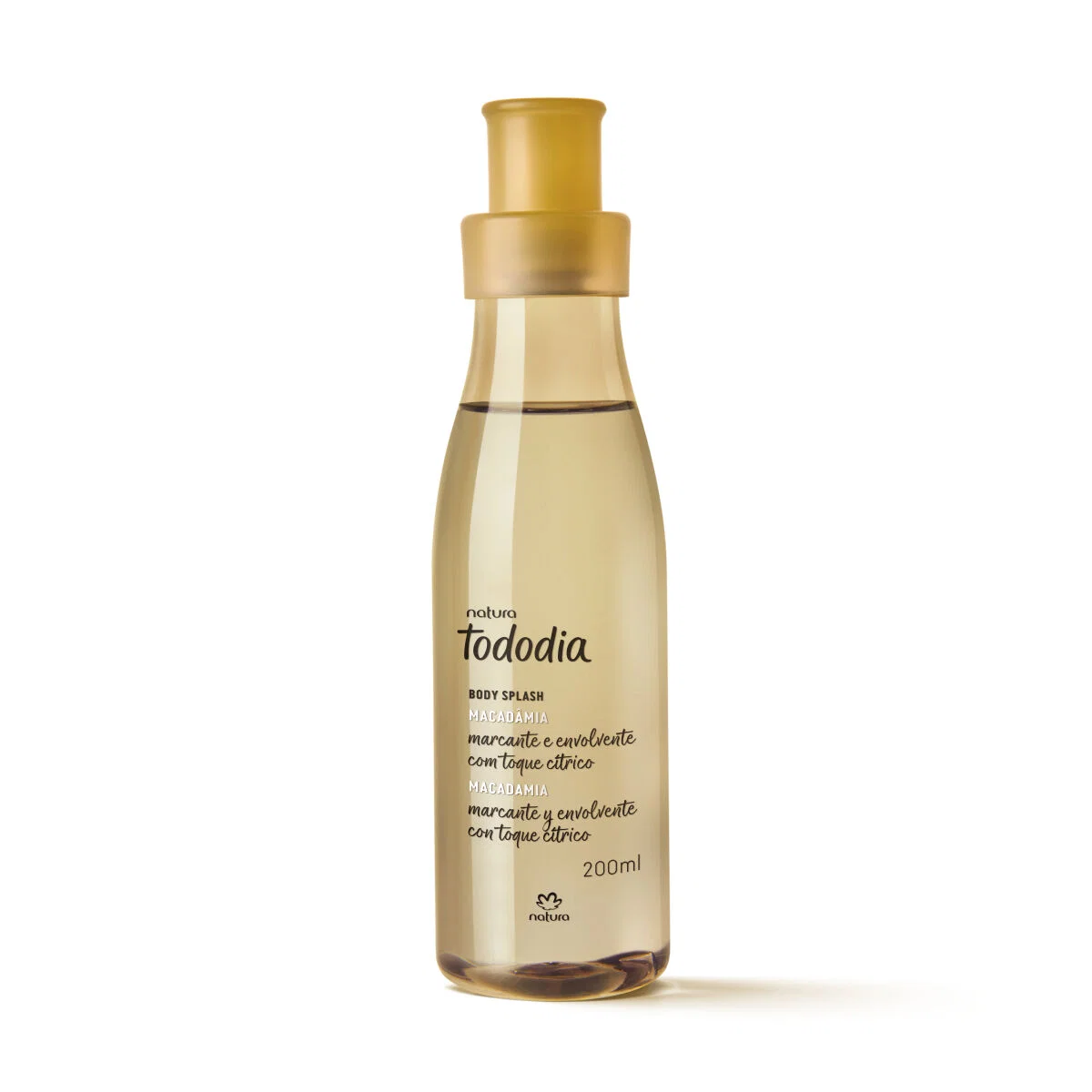 Body Splash Desodorante Colônia Tododia Macadâmia Feminino 200 ml