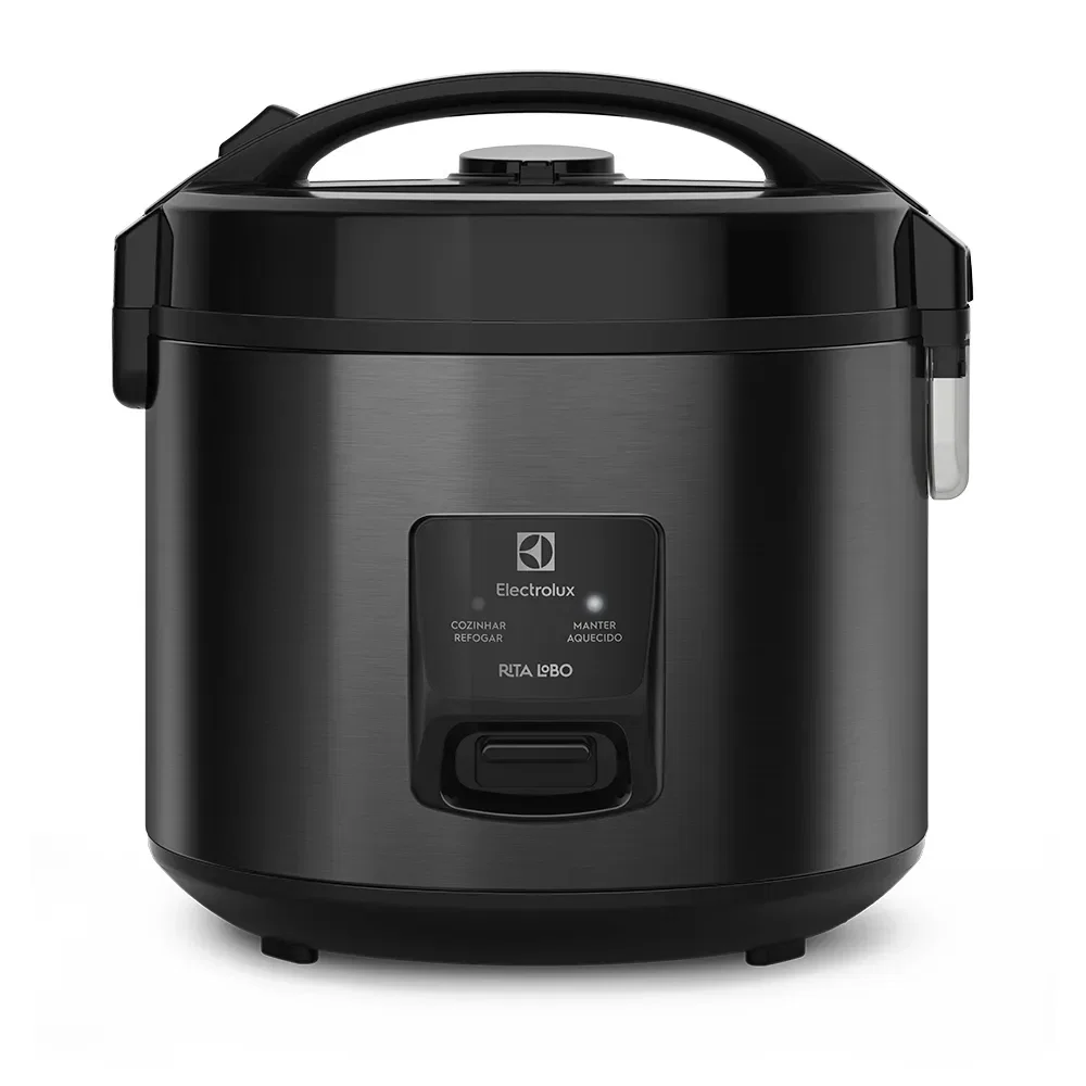 Panela de Arroz Elétrica Electrolux por Rita Lobo 3,5L Preta Efficient Visor Glass (ERC30) — imagem 1